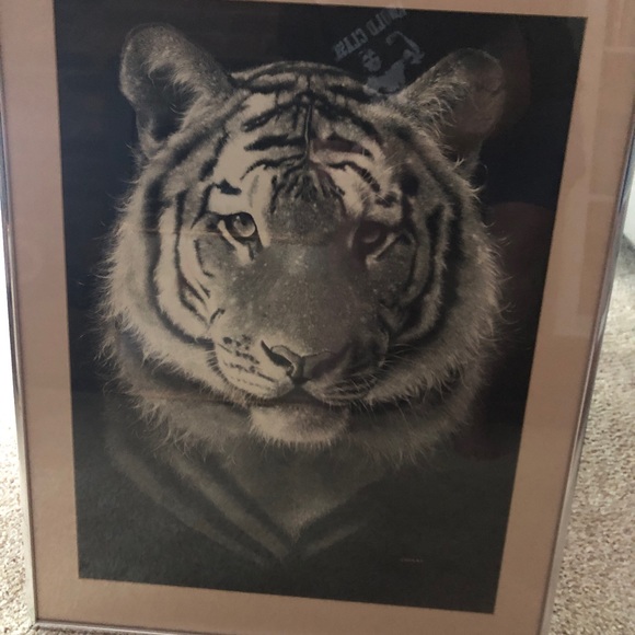 CHAPLAN framed lithograph. - Picture 3 of 3